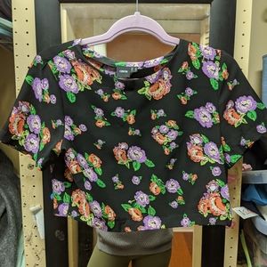 ASOS Floral Crop Top